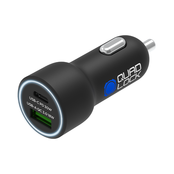 4,2 A Dual USB mit Spannungsanzeige Handy-Ladegerät Steckdose Netzteil 12 V  Auto Motorrad (rotes